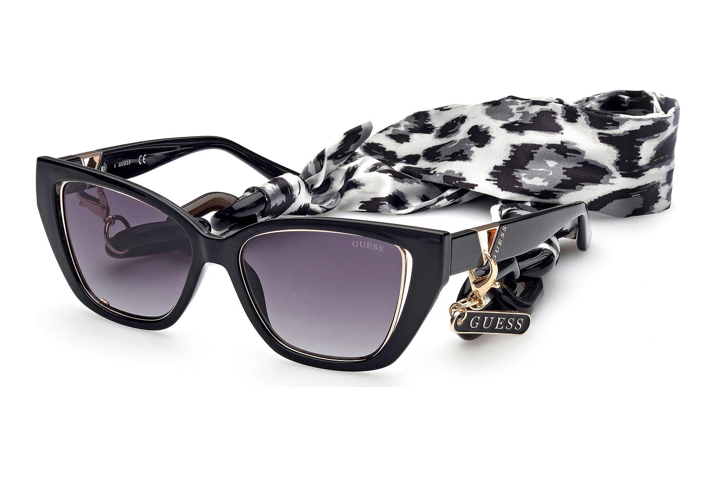 Guess GU7816 01B women sunglasses with official case and packaging